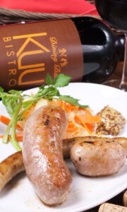 ソーセージ炭火焼・盛り合わせ